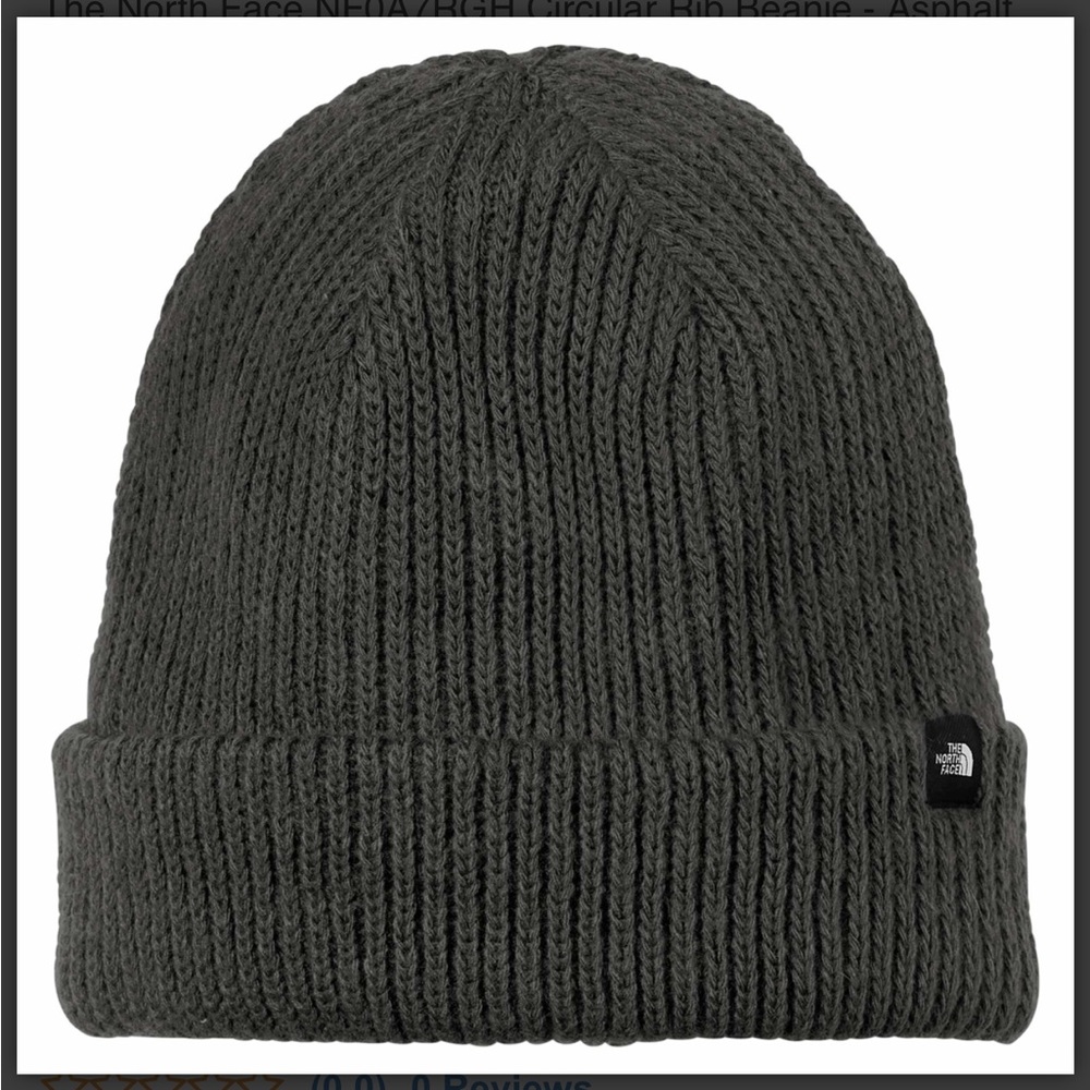 The North Face Dark Asphalt Gray Knit Beanie - Picture 4 of 5